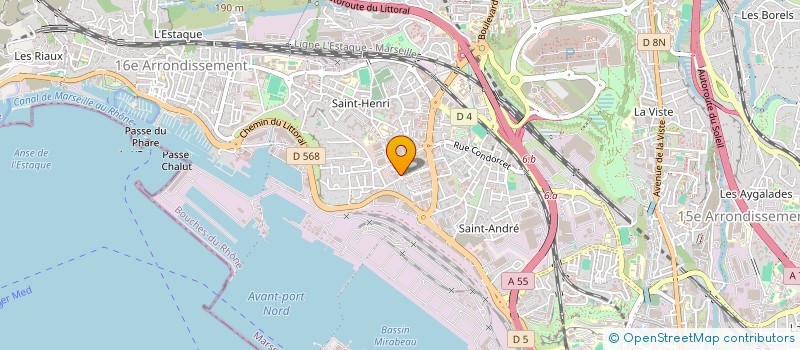 localisation de l'entreprise EUROPEENNE TECHNO ELCTRO INFORMATIQUES à MARSEILLE 16EME