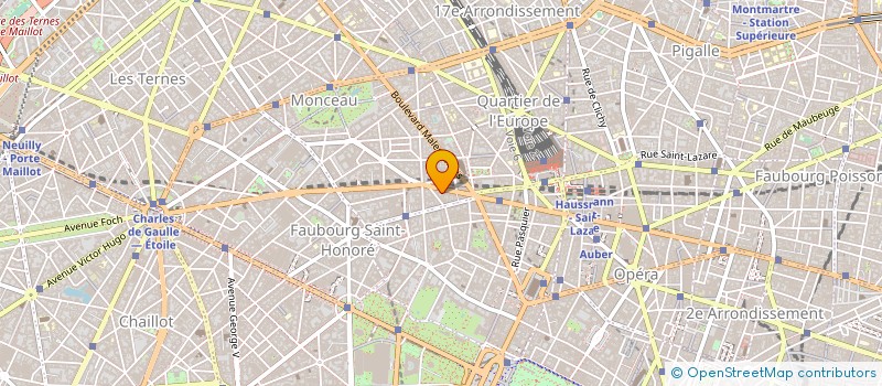 localisation de l'entreprise EUROPEENNE TELEVISION  PARIS