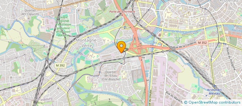 localisation de l'entreprise EUROPENNE DE PRODUCTION SONORE à STRASBOURG