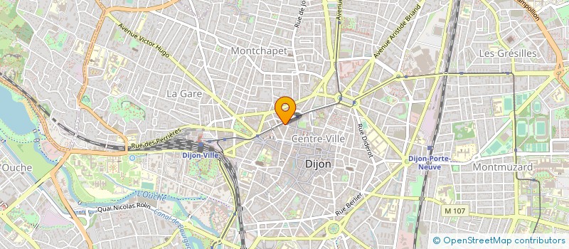 localisation de l'entreprise EUROPENNE HEBERGEMENT RESTAURATION à DIJON