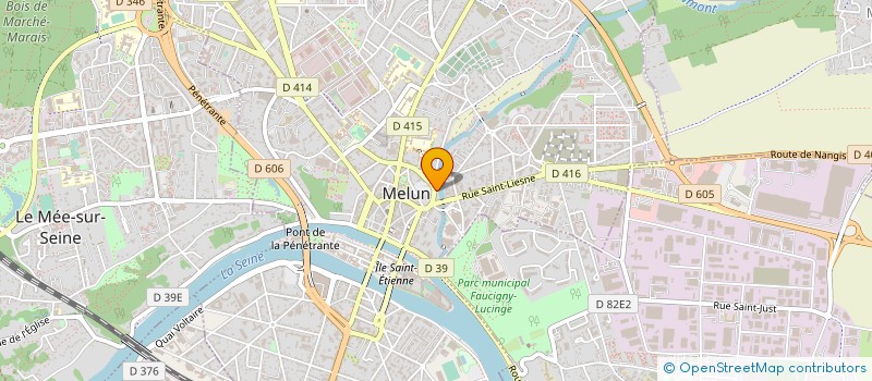 localisation de l'entreprise EUROPENNE TRANSACT CREDITS à MELUN