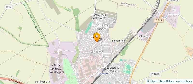 localisation de l'entreprise EUROPEXO  PUISEUX-EN-FRANCE