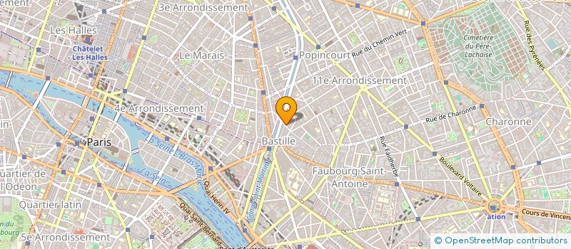 localisation de l'entreprise EUROPFRIP'MODE  PARIS