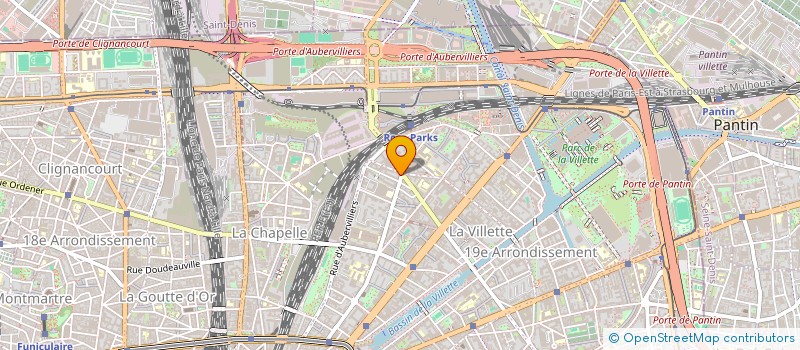 localisation de l'entreprise EUROPHONE 2000  PARIS