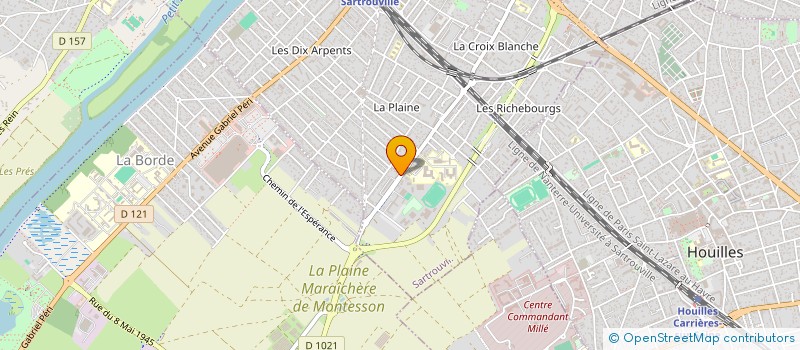 localisation de l'entreprise EUROPHONE CONSULT à SARTROUVILLE