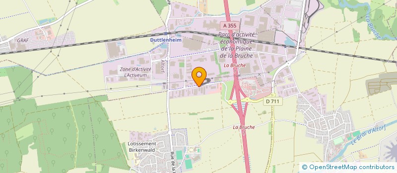 localisation de l'entreprise EUROPIC  DUTTLENHEIM