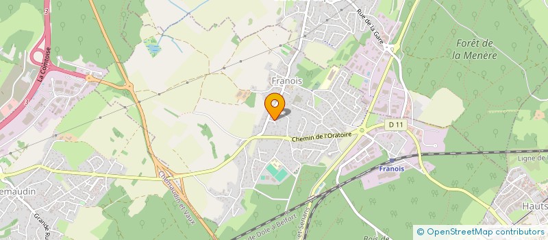 localisation de l'entreprise EUROPIK MUSIC ASSOCIATION  FRANOIS