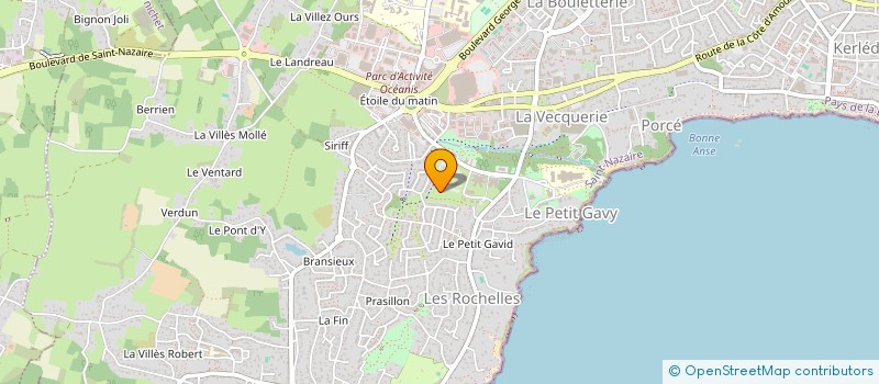 localisation de l'entreprise EUROPIMED  SAINT-NAZAIRE