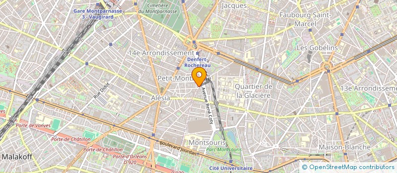 localisation de l'entreprise EUROPIUM  PARIS