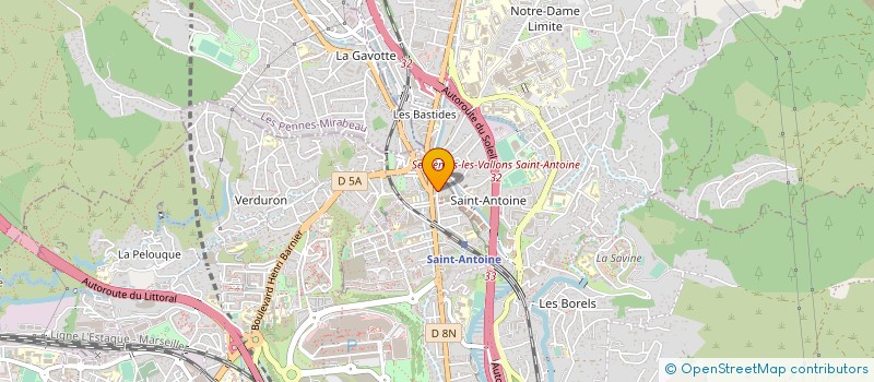 localisation de l'entreprise EUROPLACO à MARSEILLE