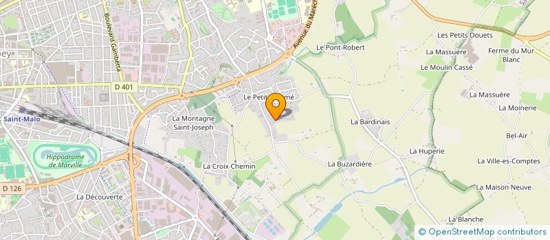 localisation de l'entreprise EUROPLANE  SAINT-MALO