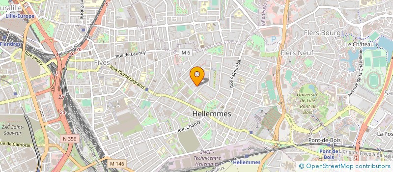 localisation de l'entreprise EUROPLATRE à LILLE