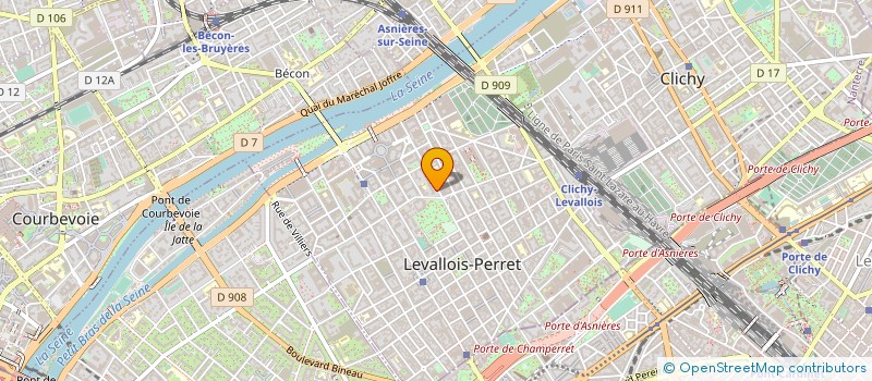 localisation de l'entreprise EUROPMICRO à LEVALLOIS PERRET