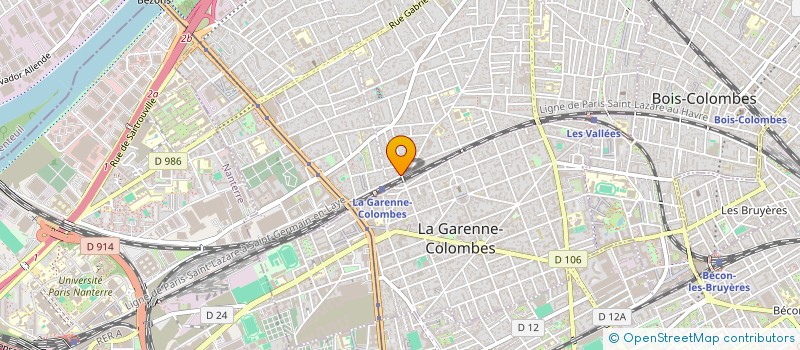 localisation de l'entreprise EUROPMOBILITY à COLOMBES