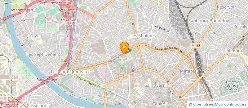 localisation de l'entreprise EUROPOLIA à TOULOUSE