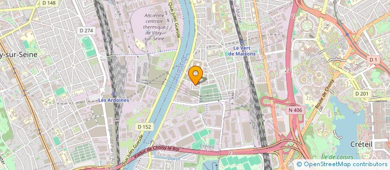 localisation de l'entreprise EUROPOS SECURITE PRIVEE à ALFORTVILLE