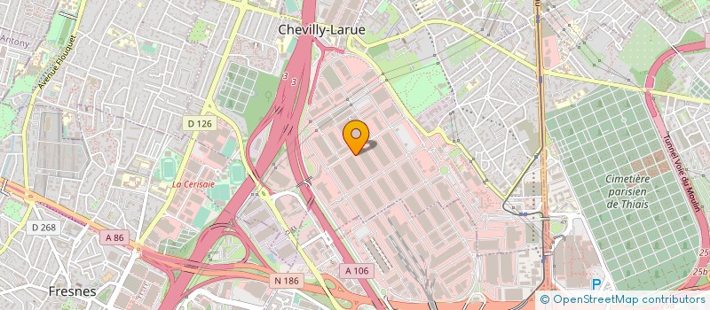 localisation de l'entreprise EUROPRIMEURS  CHEVILLY-LARUE