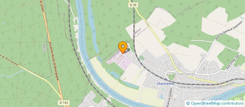 localisation de l'entreprise EUROPRO à CHARTRETTES