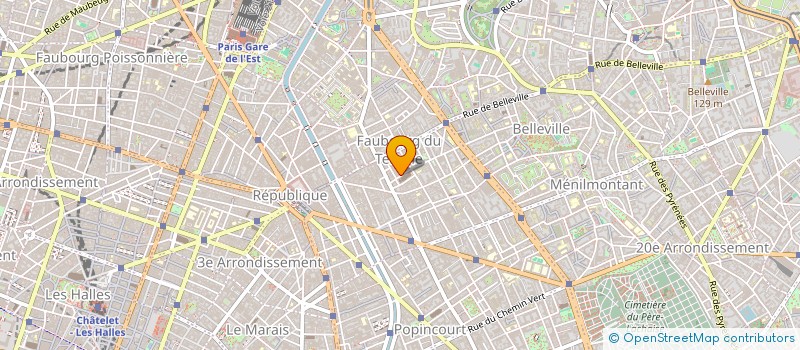 localisation de l'entreprise EUROPRODEAL  PARIS