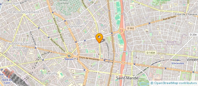 localisation de l'entreprise EUROPROH à PARIS