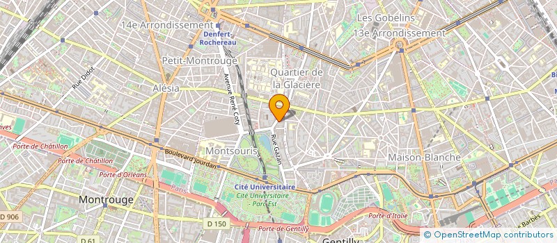 localisation de l'entreprise EUROPROMO à PARIS