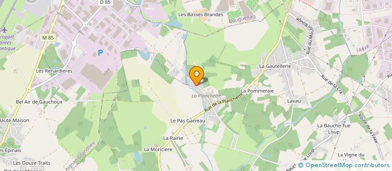 localisation de l'entreprise EUROPROTEX à PONT-SAINT-MARTIN