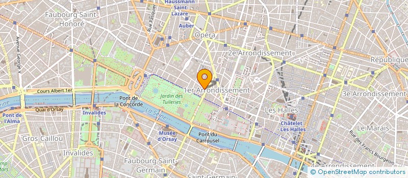 localisation de l'entreprise EUROPROXY.COM à PARIS