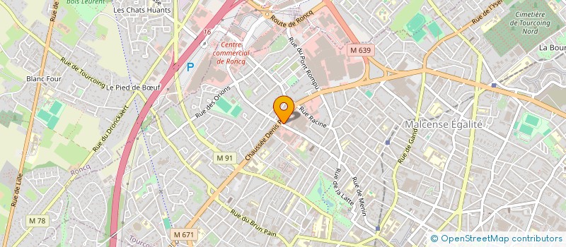 localisation de l'entreprise EUROPTEX ENTRETIEN à TOURCOING