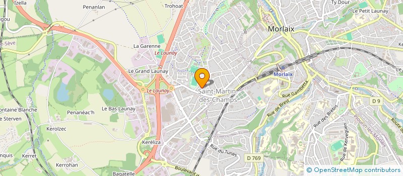 localisation de l'entreprise EUROPTIC à SAINT-MARTIN-DES-CHAMPS