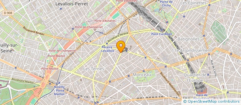 localisation de l'entreprise EUROPUB à PARIS
