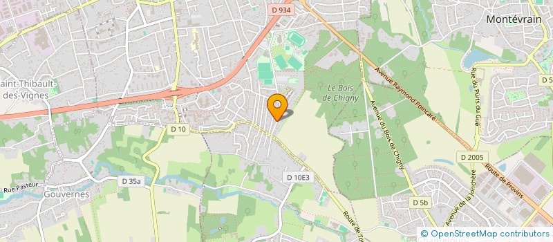 localisation de l'entreprise EUROPUGLIA à LAGNY-SUR-MARNE