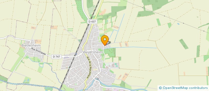 localisation de l'entreprise EUROPURE  WEYERSHEIM