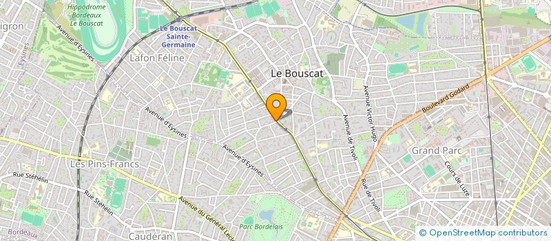 localisation de l'entreprise EUROPWAY PARTNERS à LE BOUSCAT