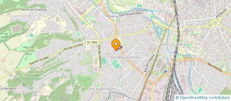 localisation de l'entreprise EURORACE à DIJON