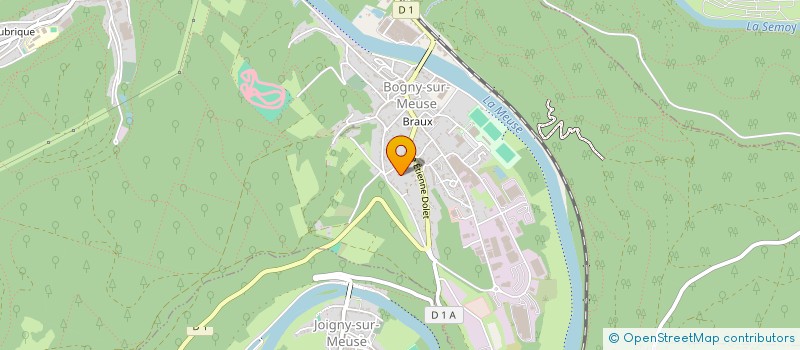 localisation de l'entreprise EURORENOVATION à BOGNY-SUR-MEUSE