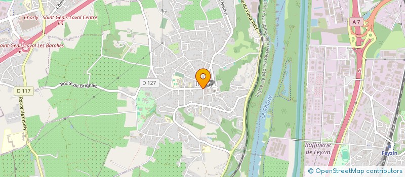 localisation de l'entreprise EURORIENTAL  IRIGNY