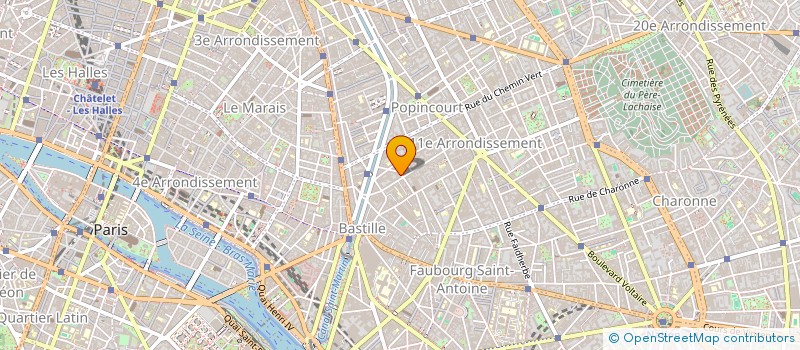 localisation de l'entreprise EURORIZON à PARIS