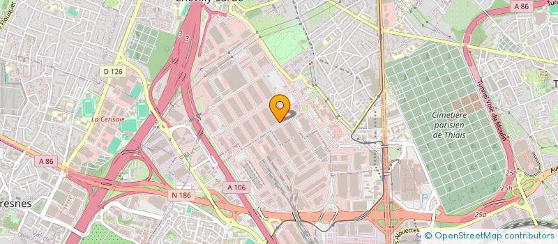 localisation de l'entreprise EURORUNGIS  CHEVILLY-LARUE