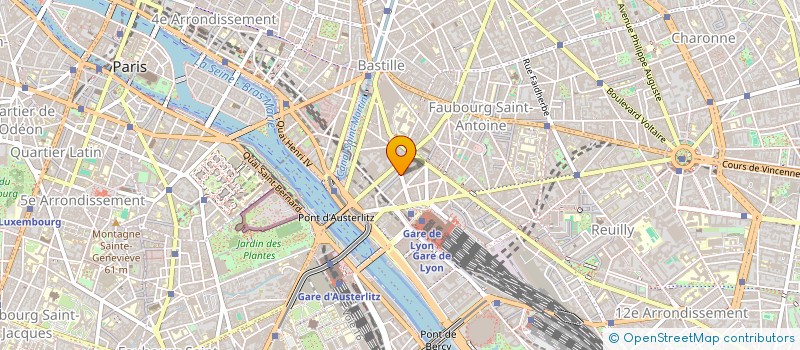 localisation de l'entreprise EUROS FINANCES  PARIS