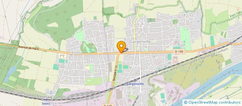 localisation de l'entreprise EUROS TRANS COLIS à GARGENVILLE