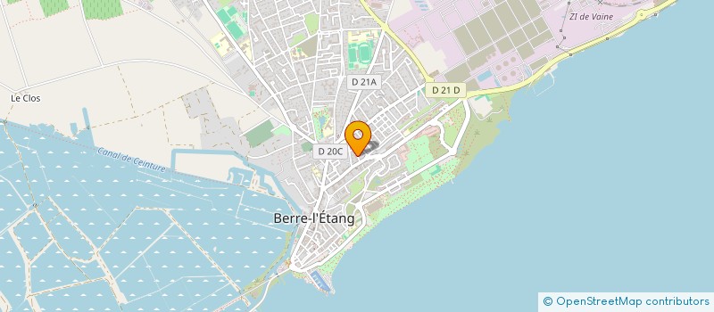 localisation de l'entreprise EUROSAK FRANCE à BERRE L'ETANG