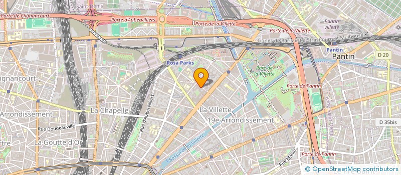 localisation de l'entreprise EUROSANTE  PARIS