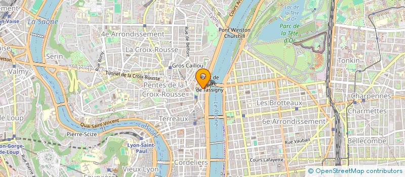 localisation de l'entreprise EUROSAPIENS à LYON