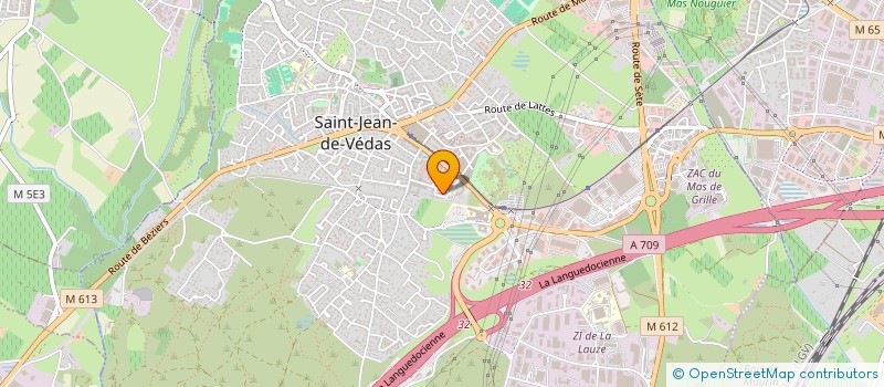 localisation de l'entreprise EUROSECLA FRANCE  SAINT-JEAN-DE-VEDAS