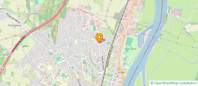 localisation de l'entreprise EUROSERVE  MACON