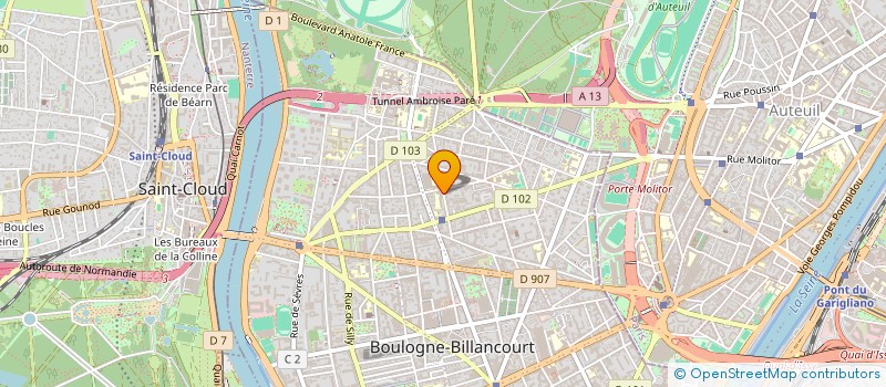 localisation de l'entreprise EUROSIGN à NEUILLY-SUR-SEINE
