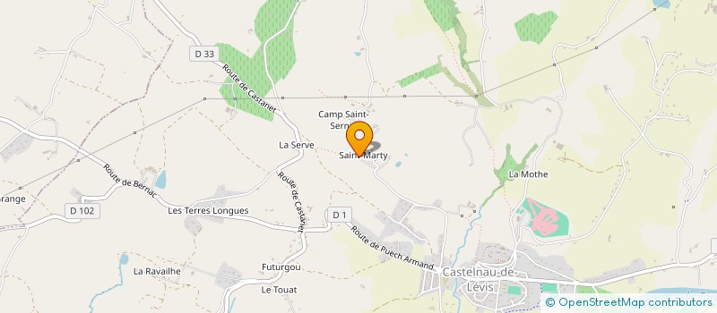 localisation de l'entreprise EUROSITES  CASTELNAU-DE-LEVIS