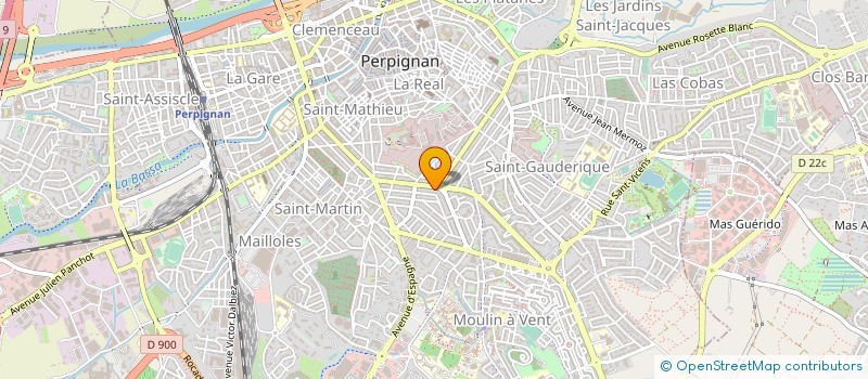 localisation de l'entreprise EUROSIV  PERPIGNAN