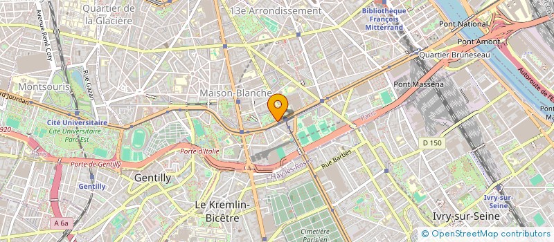 localisation de l'entreprise EUROSOJA  PARIS