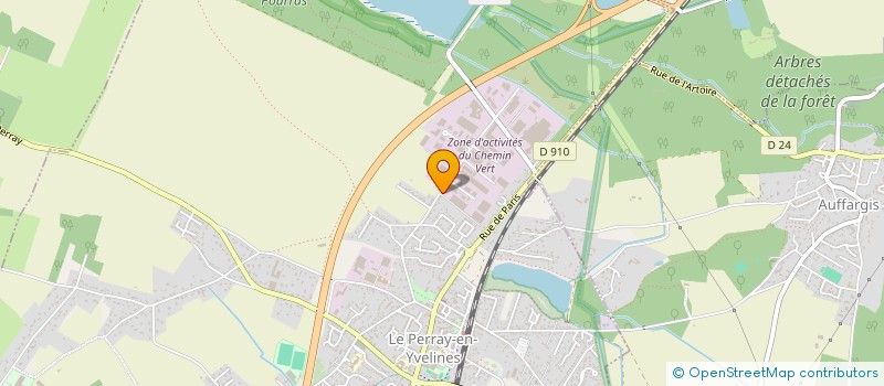 localisation de l'entreprise EUROSONICS à LE PERRAY-EN-YVELINES